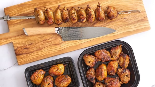 Chicken Garlic Leg.