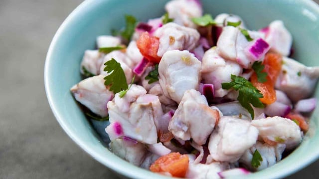Ceviche.