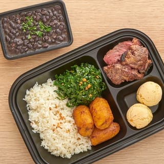 1 BBQ Meat, 2 Cold Dishes & 2 Hot Dishes