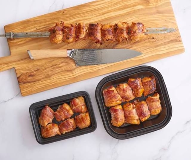 Chicken Breast Wrapped in Bacon.